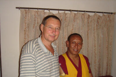 Наш учитель монах Таптын и Ю.В.Колбасин