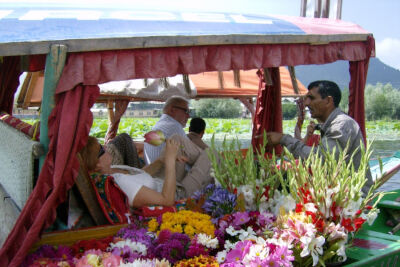 Продавец цветов
